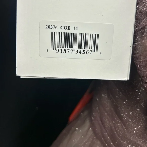 Mac Duggal 20376 NWT Glitter Ombre Halter Neck Ballgown